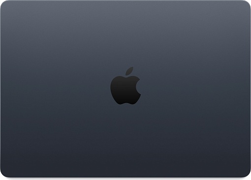 ноутбук apple macbook air 15 (m5, 10c/10c, 2026), 24/1024 гб, midnight (темная ночь)