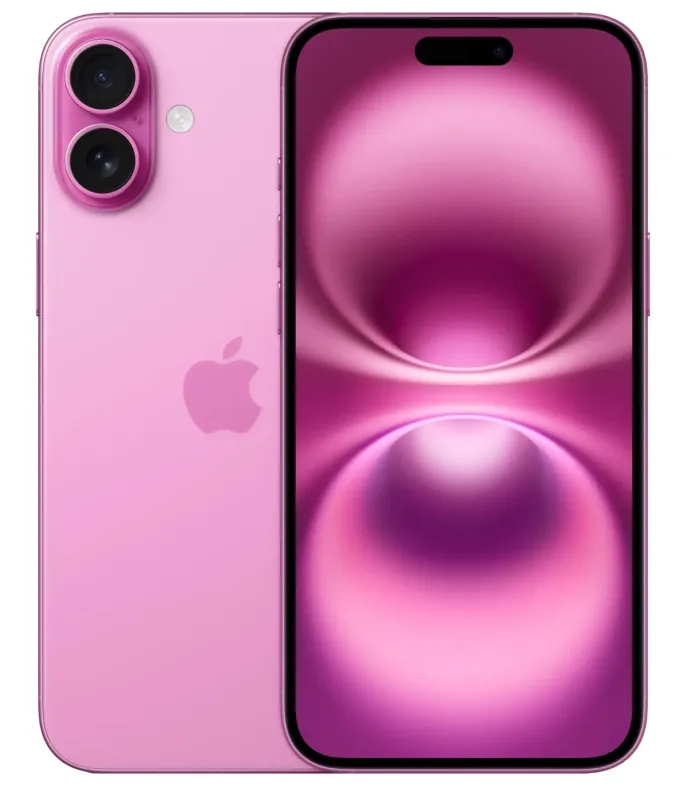 смартфон apple iphone 16 plus 512 гб, pink (nano-sim + esim)