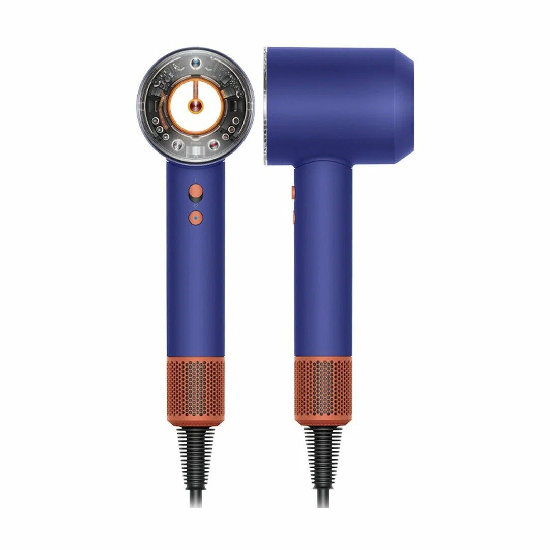 фен dyson hd16 supersonic nural vinca blue/topaz orange