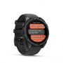 умные часы watch garmin fenix 8 47 amoled slate gray with black silicone 010-02904-00