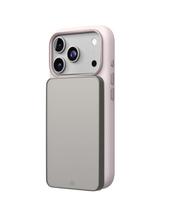 Чехол защитный VLP Aster Pro Case с MagSafe для iPhone 17 Pro, розовый