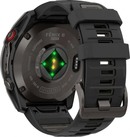умные часы watch garmin fenix 8 pro 47mm amoled sapphire titanium carbon gray 010-03198-01