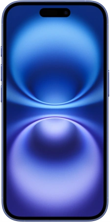 смартфон apple iphone 16 256 гб, ultramarine (nano-sim + esim)