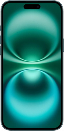 смартфон apple iphone 16 256 гб, teal (nano-sim + esim)