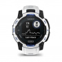 умные часы watch garmin instinct 3 50 solar whitestone with black/bolt blue band 010-02935-03