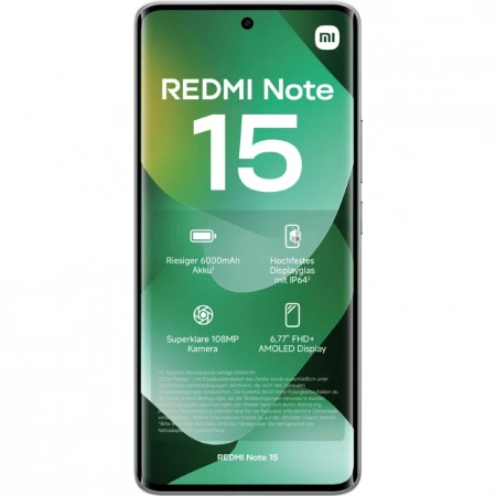 смартфон xiaomi redmi note 15 8/256 гб forest green