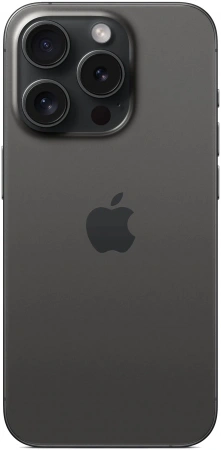 смартфон apple iphone 15 pro max 256 гб, black titanium (nano-sim + nano-sim)