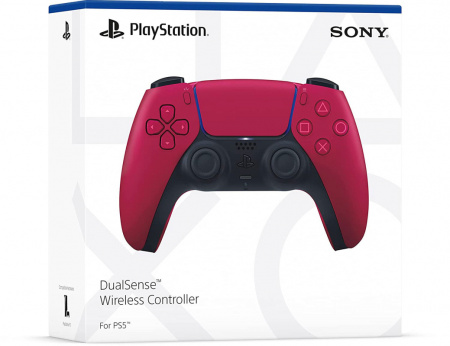 геймпад sony playstation 5 dualsense wireless controller cosmic red
