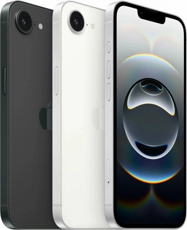 смартфон apple iphone 16e 256 гб black (esim)