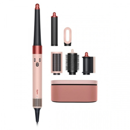стайлер dyson hs08 airwrap id long  barrel kanzan pink 
