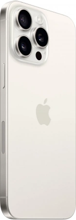 смартфон apple iphone 15 pro max 1 тб, white titanium (nano-sim + nano-sim)