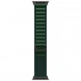умные часы apple watch ultra 2 (2024) 49 black titanium case with m dark green alpine loop