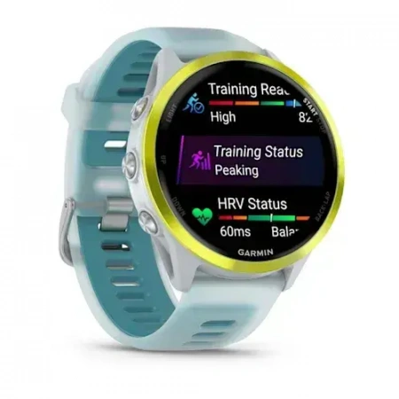 умные часы watch garmin forerunner 570 47mm yellow whitestone/turquoise 010-02971-01