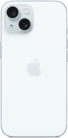 смартфон apple iphone 15 128 гб, blue (nano-sim + esim)