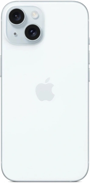 смартфон apple iphone 15 plus 256 гб, blue (nano-sim + esim)