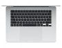 ноутбук apple macbook air 15 (2025) m4 16/256 silver (mw1g3)
