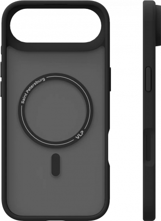 Чехол защитный VLP LITE Bloom Case с MagSafe для iPhone Air, черный