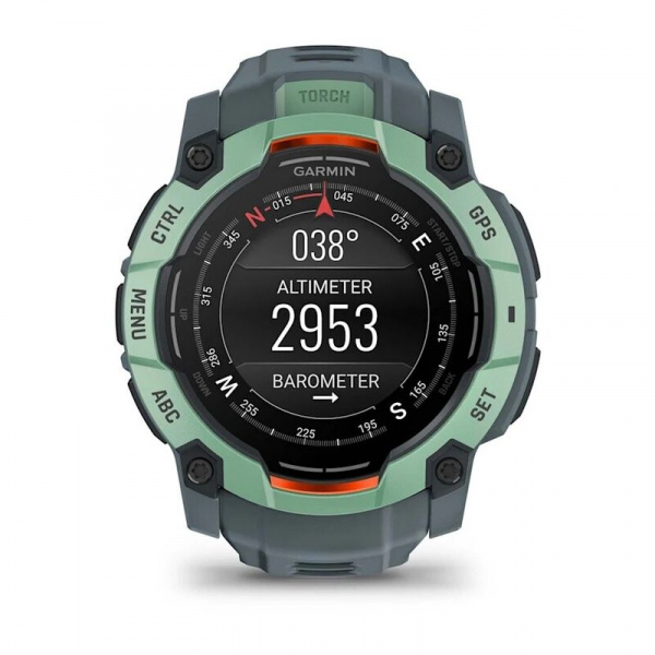 умные часы watch garmin instinct 3 50 amoled neotropic/twilight band 010-03020-01