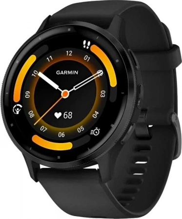 умные часы watch garmin venu 4 45 mm advanced gps smartwatch black 010-02784-51
