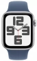 умные часы apple watch se 2 (2024) 40 s/m silver sport band