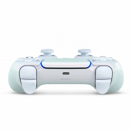геймпад sony playstation 5 dualsense chrome pearl
