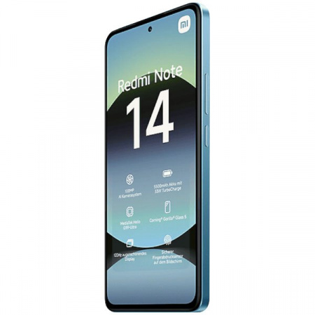 смартфон xiaomi redmi note 14 nfc 8/256 гб ocean blue