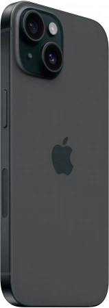 смартфон apple iphone 15 plus 256 гб, black (nano-sim + esim)