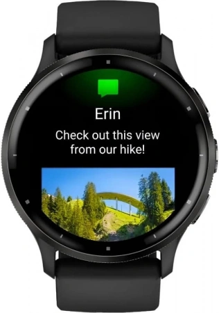 умные часы watch garmin venu 4 45 mm advanced gps smartwatch black 010-02784-51