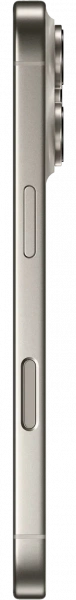 смартфон apple iphone 16 pro max 256 гб, natural titanium (nano-sim + nano-sim)