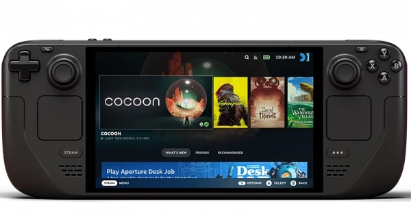 игровая приставка steamdeck 16/512 гб, black oled