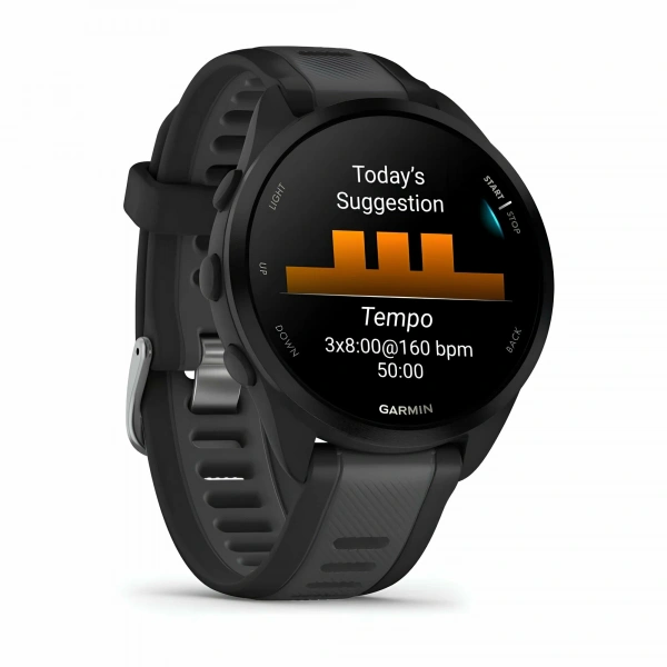 умные часы watch garmin forerunner 165 music black 010-02863-30 