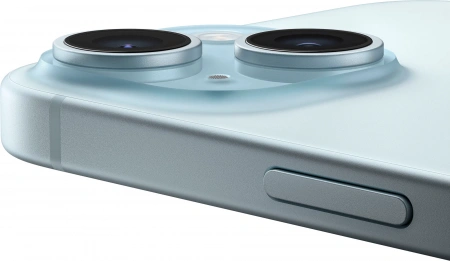 смартфон apple iphone 15 128 гб, blue (nano-sim + esim)