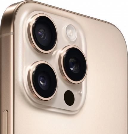 смартфон apple iphone 16 pro max 256 гб, desert titanium (nano-sim + esim)