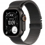 умные часы apple watch ultra 3 49 black titanium case with m black titanium milanese loop