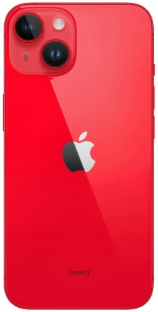 смартфон iphone 14 plus 256 гб red (nano-sim + esim)