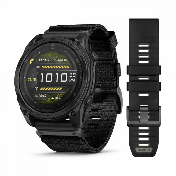 умные часы watch garmin tactix 8 47mm amoled sapphire titanium black 010-03405-01